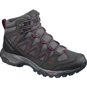 Salomon LYNGEN MID GTX W šedá 4.5 - Dámska hikingová obuv