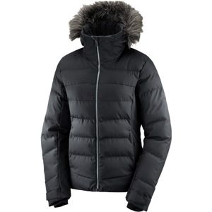 Salomon STORMCOZY JKT W Dámska zimná bunda, čierna, veľkosť S