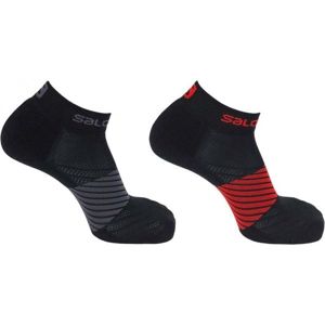 Salomon SOCKS XA 2-PACK čierna XL - Ponožky