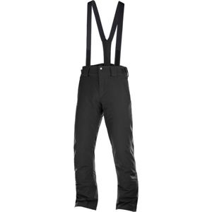 Salomon STORMSEASON Pánske lyžiarske nohavice, čierna, veľkosť S