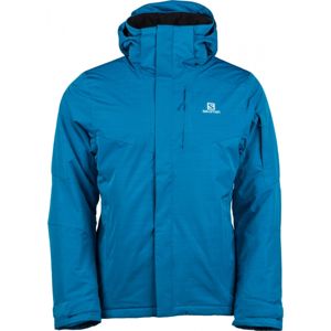 Salomon STORMSPOTTER JKT M modrá XL - Pánska zimná bunda