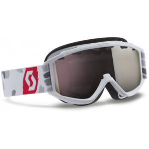 Scott JR HOOK UP biela NS - Detské lyžiarske okuliare