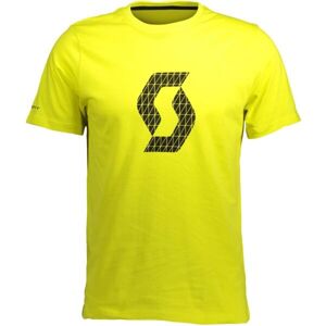 Scott ICON FT S/SL Pánske tričko, žltá, veľkosť XXL