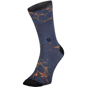 Scott TRAIL VERTIC CREW Cyklistické ponožky, tmavo modrá, veľkosť 45/47