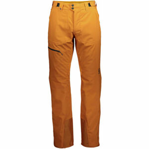 Scott ULTIMATE DRYO 10 Pánske lyžiarske nohavice, oranžová, veľkosť