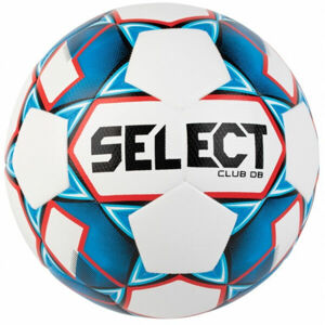 Select CLUB DB Futbalová lopta, biela, veľkosť 4