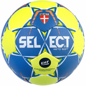 Select HB KETO SOFT Tréningová hádzanárska lopta, modrá, veľkosť 2