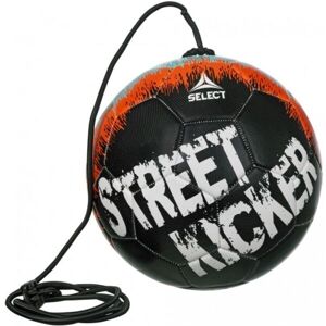 Select STREET KICKER Futbalová lopta, čierna, veľkosť 4