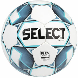 Select TEAM Futbalová lopta, modrá, veľkosť 5