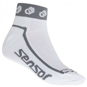 Sensor RACE LITE SMALL Cyklistické ponožky, biela, veľkosť 35-38