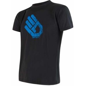 Sensor COOLMAX TECH HAND Pánske tričko, čierna, veľkosť L