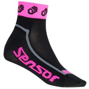 Sensor RACE LITE ružová 39 - 42 - Cyklistické ponožky