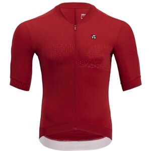 SILVINI ANSINO Pánsky cyklistický dres, červená, veľkosť