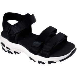 Skechers D'LITES FRESH CATCH Dámske sandále, čierna, veľkosť 41