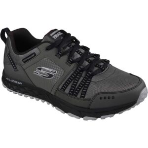 Skechers ESCAPE PLAN Pánska voľnočasová obuv, tmavo sivá, veľkosť 41