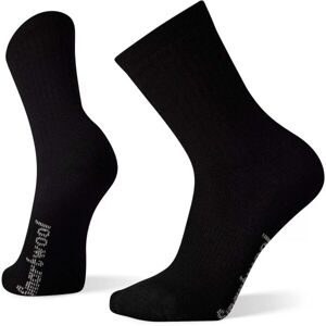 Smartwool HIKE CE FULL CUSHION SOLID CREW Pánske outdoorové ponožky, čierna, veľkosť XL