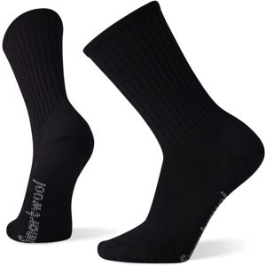 Smartwool HIKE CE LIGHT CUSHION SOLID CREW Pánske ponožky, čierna, veľkosť M