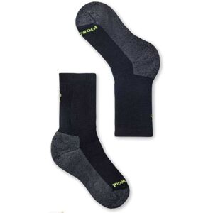 Smartwool K HIKE FULL CUSHION CREW Detské outdoorové ponožky, čierna, veľkosť L