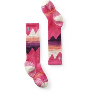 Smartwool SKI LIGHT CUSHION OTC Detské lyžiarske ponožky, ružová, veľkosť S