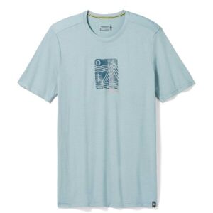 Smartwool MOUNTAIN BREEZE GRAPHIC Pánske tričko, lososová, veľkosť XL