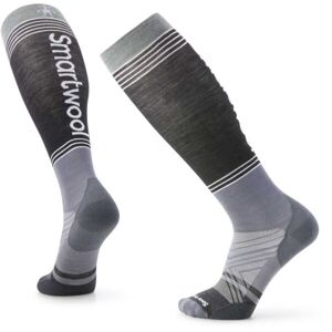 Smartwool SKI ZERO CUSHION LOGO OTC Pánske lyžiarske ponožky, tmavo sivá, veľkosť 38-41