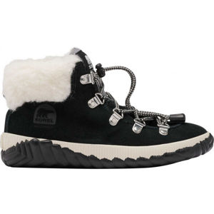 Sorel YOUTH OUT N ABOUT CONQUE Dievčenská zimná obuv, čierna, veľkosť 38