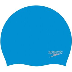 Speedo MOULDED SILC CAP Plavecká čiapka, modrá, veľkosť os