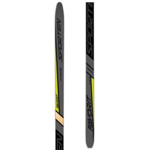 Sporten Bežecké lyže na klasiku s podporou stúpania Bežecké lyže na klasiku s podporou stúpania, sivá, veľkosť 180
