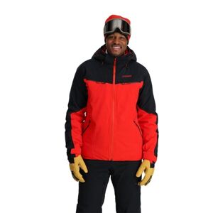 Spyder MONTEROSA Pánska lyžiarska bunda, červená, veľkosť