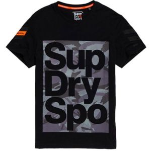 Superdry COMBAT BOXER TEE čierna S - Pánske tričko