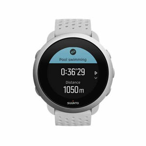 Suunto 3 Multišportové hodinky s GPS a záznamom tepovej frekvencie, biela, veľkosť os