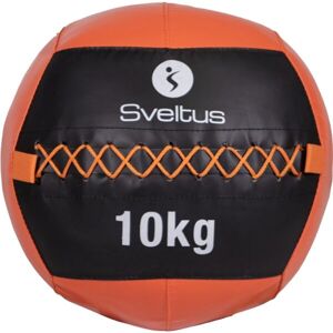 SVELTUS WALL BALL 10 KG Medicinbal, oranžová, veľkosť 10 KG