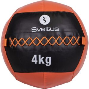 SVELTUS WALL BALL 4 KG Medicinbal, oranžová, veľkosť 4 KG