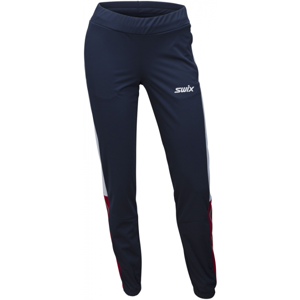 Swix DYNAMIC tmavo modrá S - Dámske lyžiarske nohavice