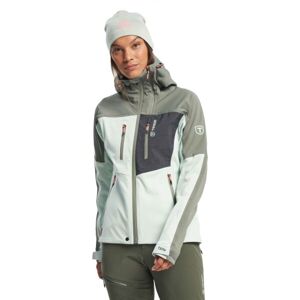 TENSON TOURING SOFTSHELL W Dámska skialpová bunda, svetlo zelená, veľkosť XL