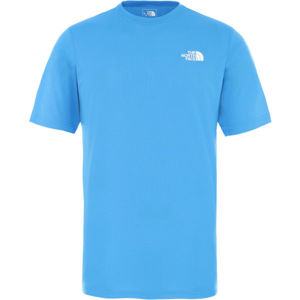 The North Face FLEX II S/S CLEAR modrá XL - Pánske tričko