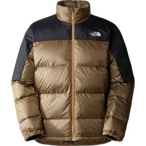 The North Face DIABLO M Pánska zimná bunda, hnedá, veľkosť L