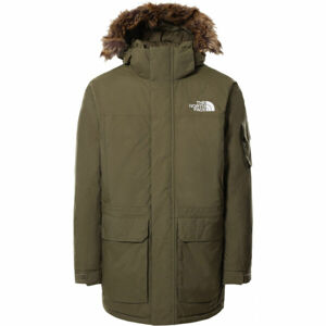 The North Face M RECYCLED MCMURDO Pánska zimná bunda, khaki, veľkosť M