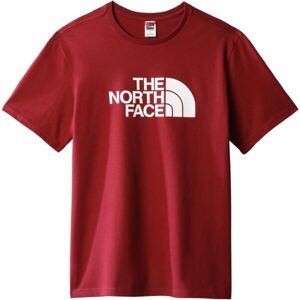 The North Face EASY TEE Pánske tričko, vínová, veľkosť XXL