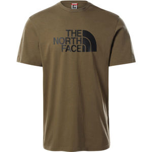 The North Face EASY TEE Pánske tričko, tmavo modrá,žltá, veľkosť
