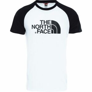 The North Face S/S RAGLAN EASY TEE M biela XL - Pánske tričko