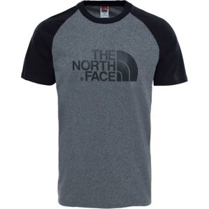 The North Face S/S RAGLAN EASY TEE M tmavo šedá M - Pánske tričko