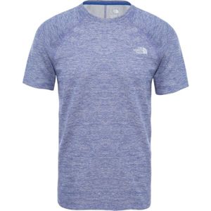 The North Face AMBITION S/S modrá S - Pánske tričko