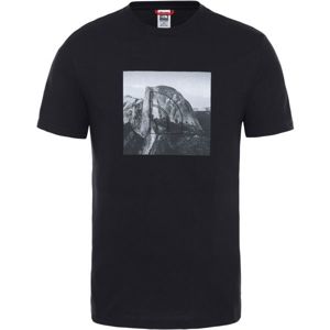 The North Face L/S WASHED BT-EU M čierna M - Pánske tričko s dlhým rukávom