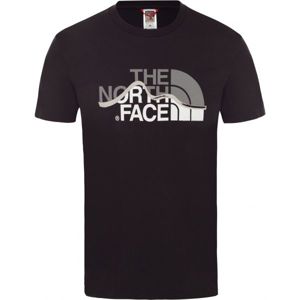 The North Face S/S MOUNT LINE TEE čierna XL - Pánske tričko