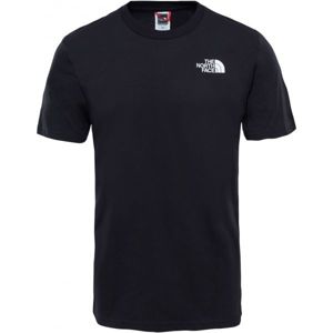 The North Face S/S SIMPLE DOME TE M Pánske tričko, čierna, veľkosť