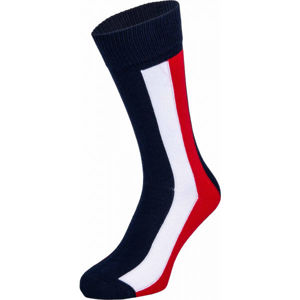 Tommy Hilfiger MEN ICONIC GLOBAL SOCK 1P čierna 39-42 - Pánske ponožky