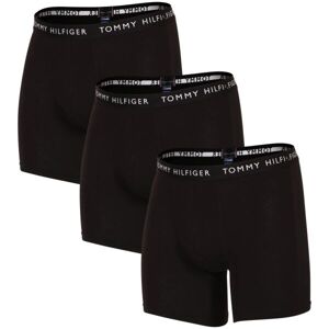 Tommy Hilfiger RECYCLED ESSENTIALS-3P BOXER BRIEF Pánske boxerky, čierna, veľkosť L