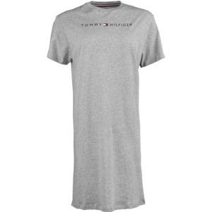 Tommy Hilfiger RN DRESS HALF SLEEVE Dámske predĺžené tričko, sivá, veľkosť S