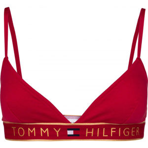 Tommy Hilfiger TRIANGLE BRA Dámska podprsenka, červená, veľkosť S